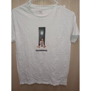 Mac Miller Swimming 2018 Tour Album Promo Rap Hip Hop White Graphic t-shirt sz S